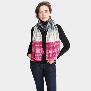 Tie dye scarf